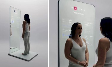 Компания Withings представила на CES 2025 умное зеркало Omnia